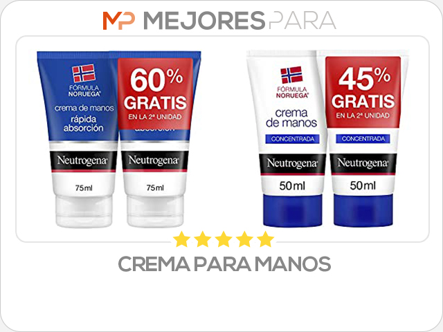 crema para manos