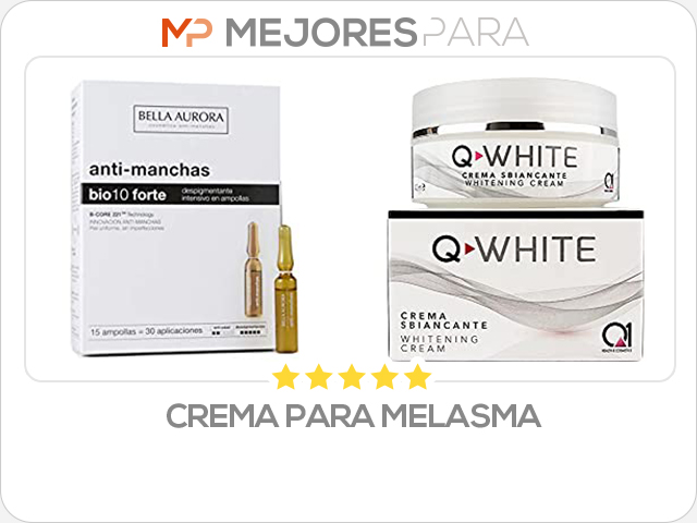 crema para melasma