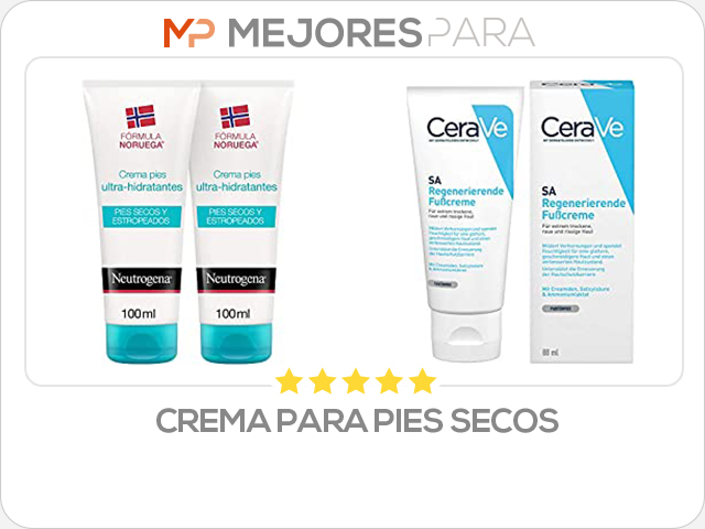 crema para pies secos