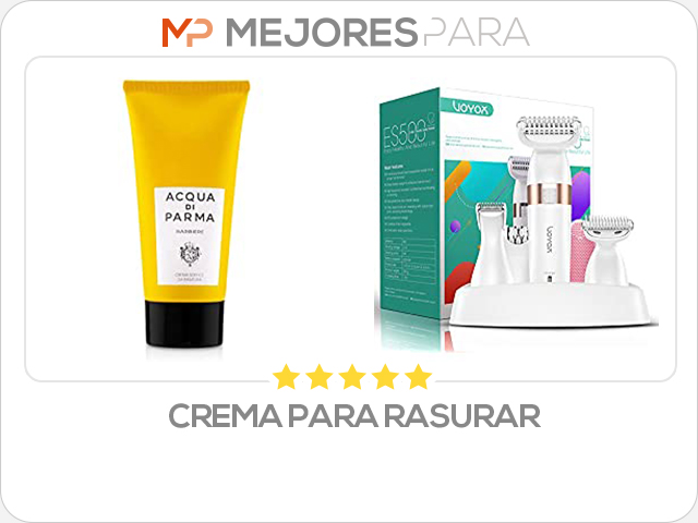 crema para rasurar