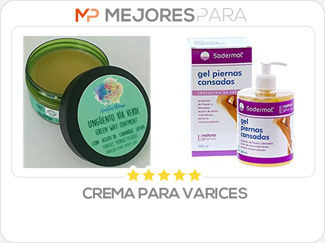 crema para varices