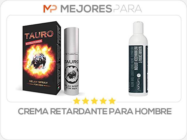 crema retardante para hombre