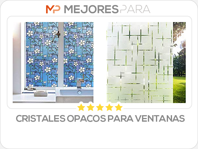 cristales opacos para ventanas