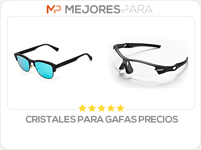 cristales para gafas precios