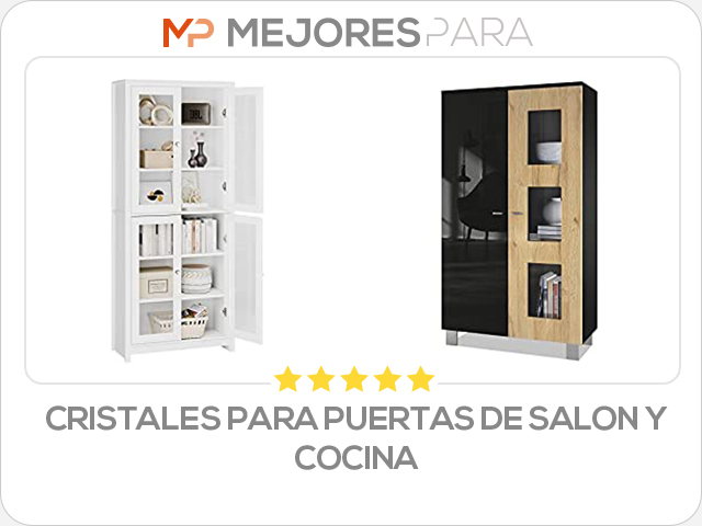 cristales para puertas de salon y cocina