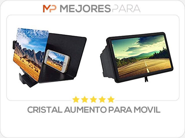 cristal aumento para movil