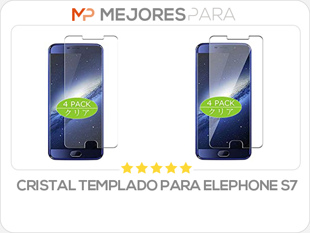 cristal templado para elephone s7