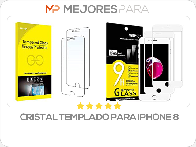 cristal templado para iphone 8