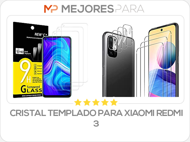 cristal templado para xiaomi redmi 3