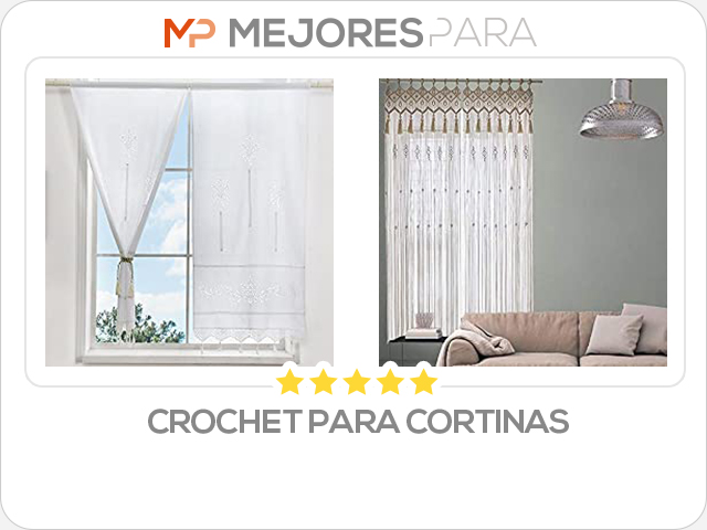 crochet para cortinas