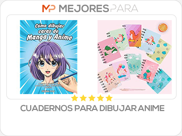 cuadernos para dibujar anime