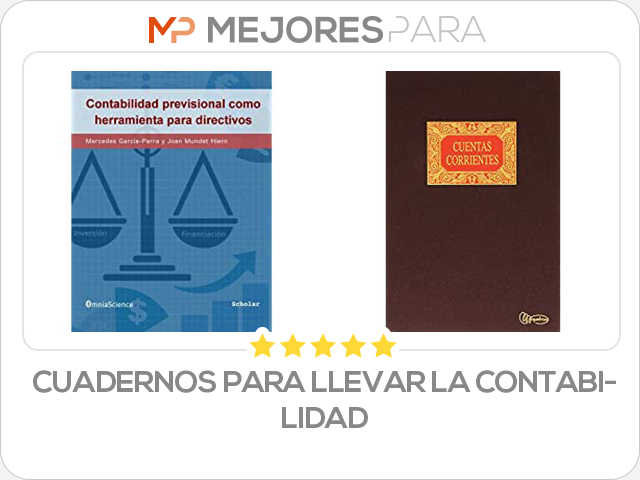 cuadernos para llevar la contabilidad