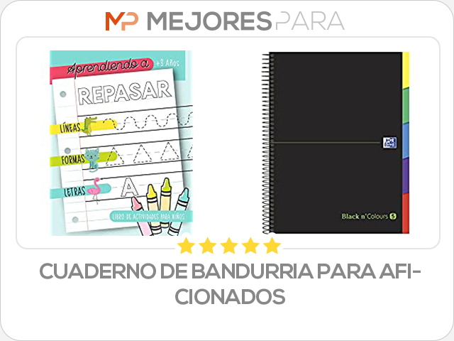 cuaderno de bandurria para aficionados