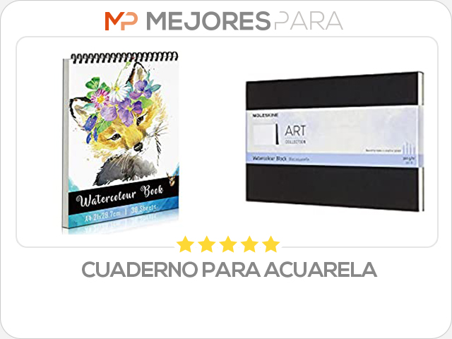 cuaderno para acuarela