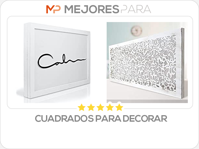 cuadrados para decorar