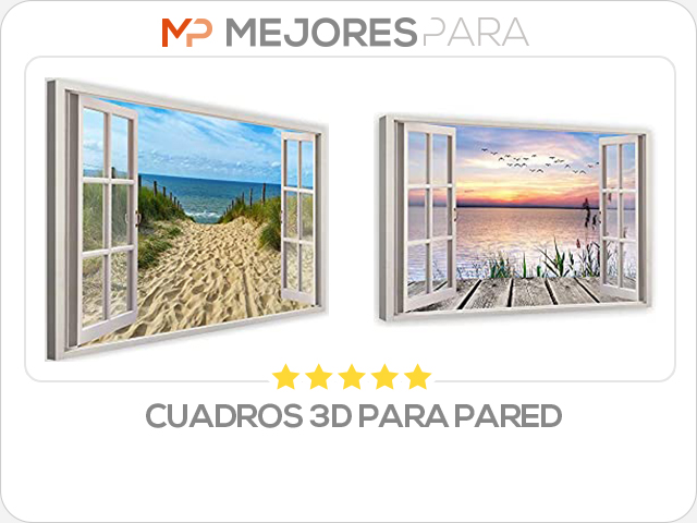 cuadros 3d para pared