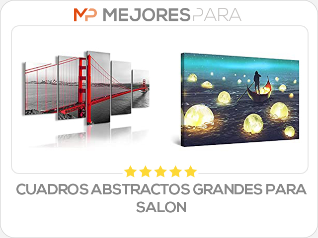 cuadros abstractos grandes para salon