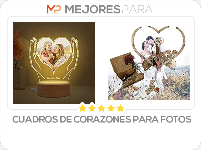 cuadros de corazones para fotos