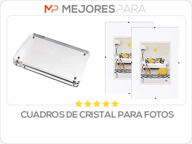 cuadros de cristal para fotos