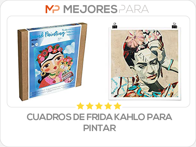 cuadros de frida kahlo para pintar