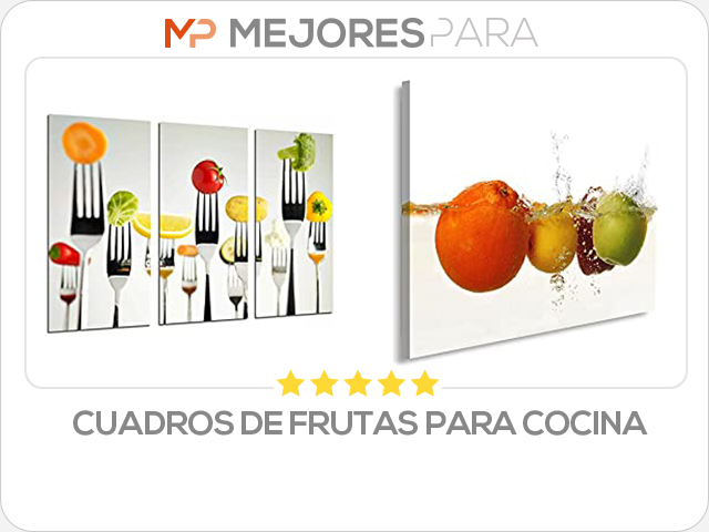 cuadros de frutas para cocina