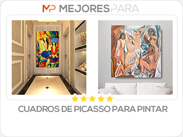 cuadros de picasso para pintar