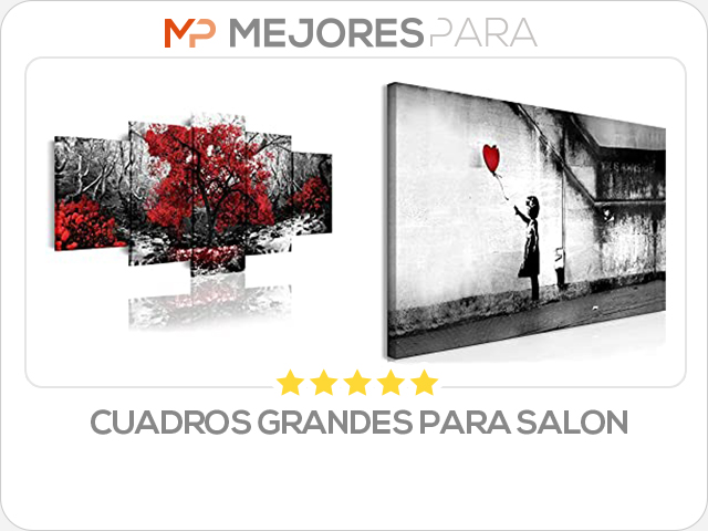 cuadros grandes para salon