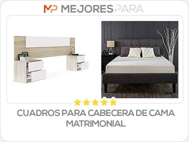 cuadros para cabecera de cama matrimonial