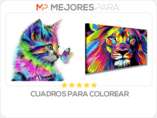 cuadros para colorear