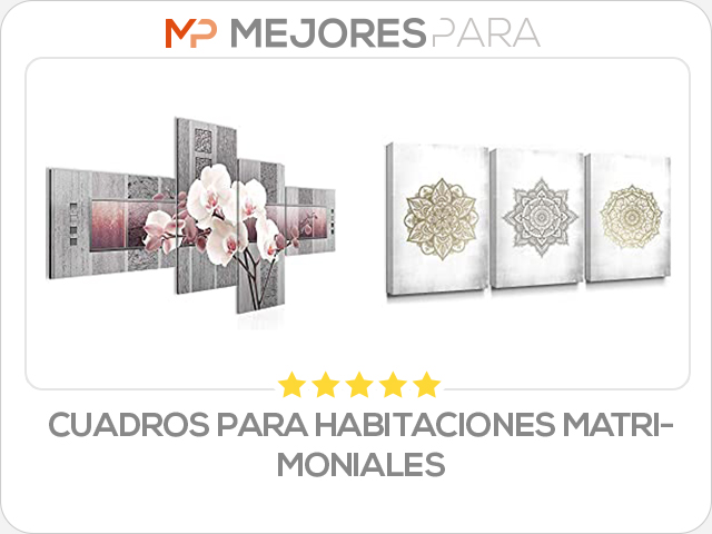 cuadros para habitaciones matrimoniales