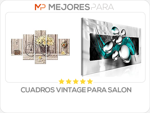 cuadros vintage para salon