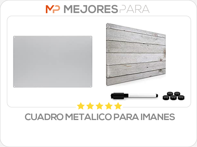 cuadro metalico para imanes