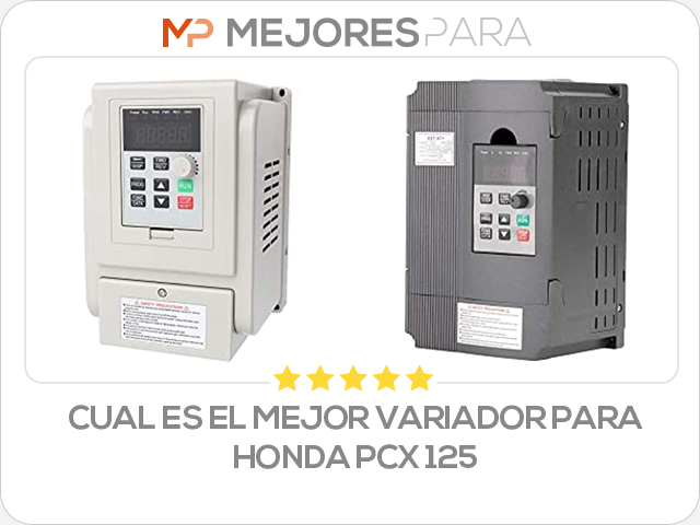 cual es el mejor variador para honda pcx 125