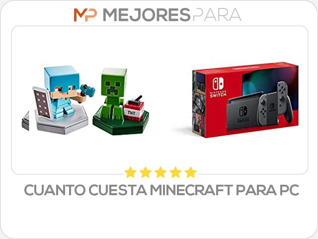 cuanto cuesta minecraft para pc