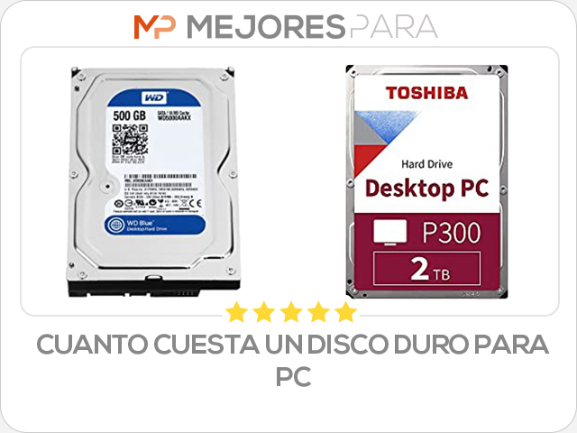 cuanto cuesta un disco duro para pc