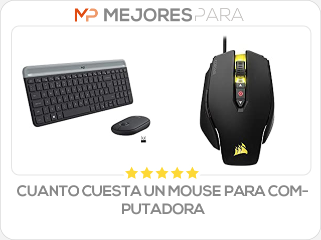 cuanto cuesta un mouse para computadora