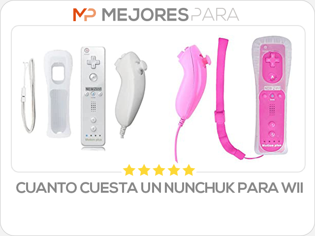 cuanto cuesta un nunchuk para wii