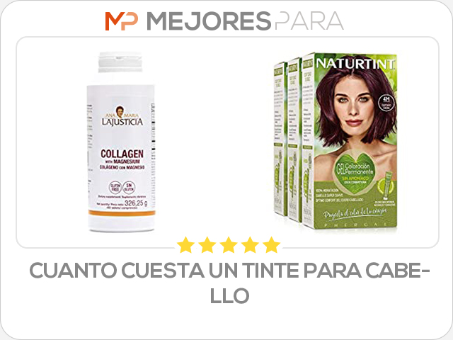 cuanto cuesta un tinte para cabello