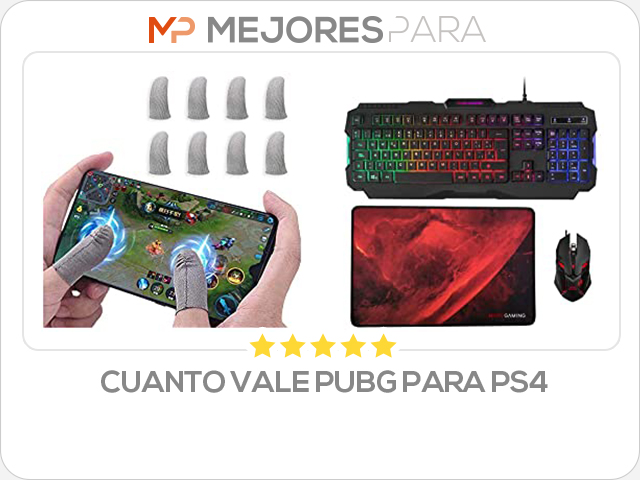 cuanto vale pubg para ps4