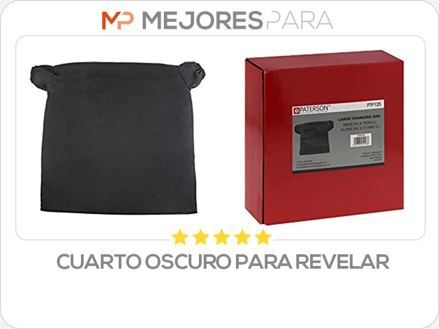 cuarto oscuro para revelar