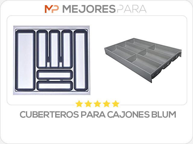 cuberteros para cajones blum