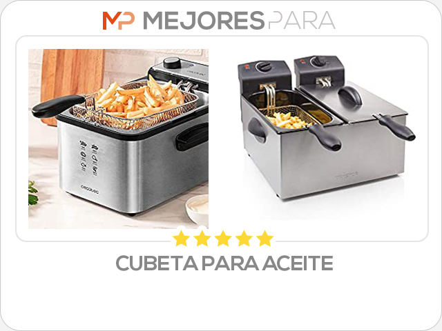 cubeta para aceite