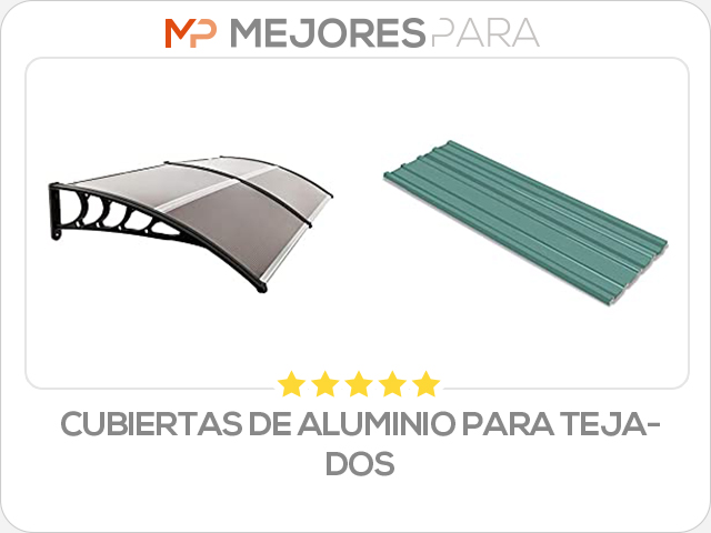 cubiertas de aluminio para tejados