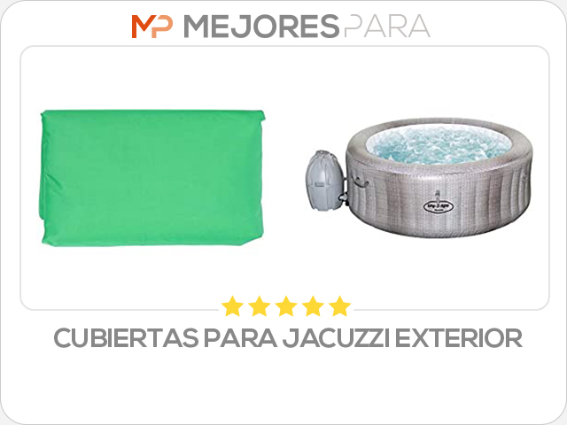 cubiertas para jacuzzi exterior