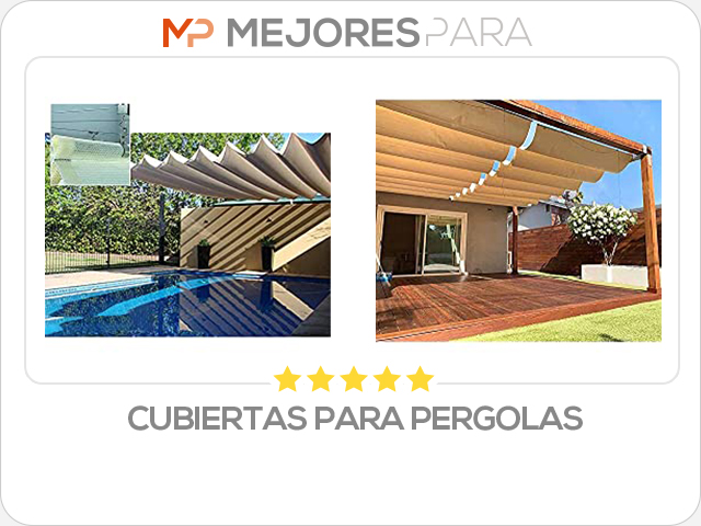 cubiertas para pergolas