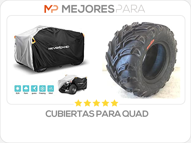 cubiertas para quad