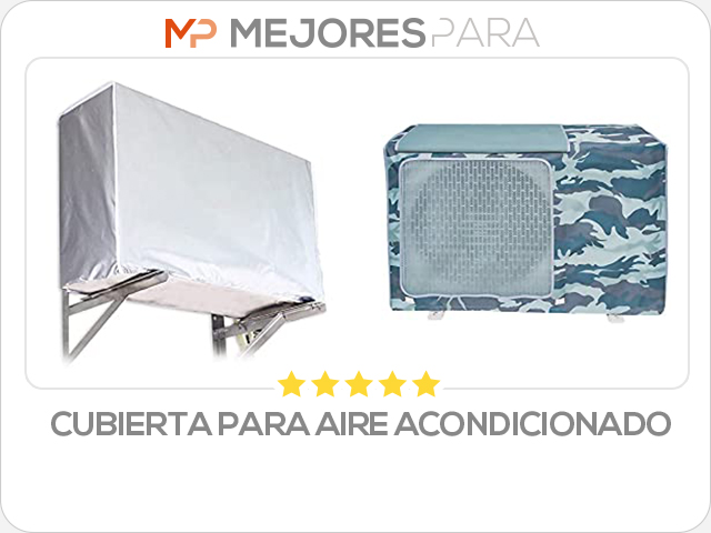 cubierta para aire acondicionado