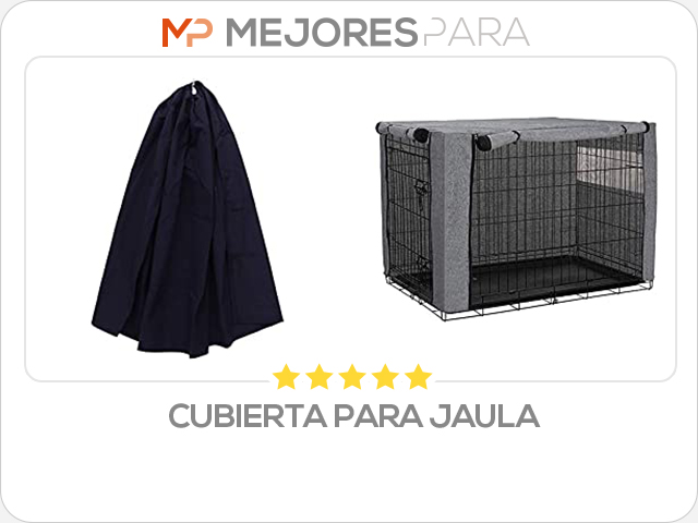 cubierta para jaula