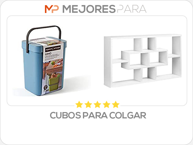 cubos para colgar