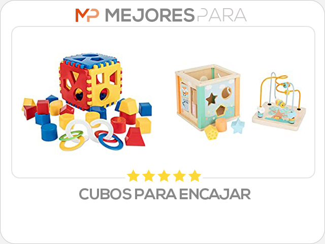 cubos para encajar